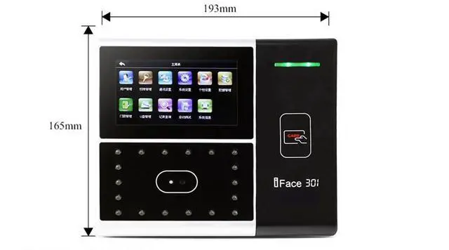 Alt view image 2 of 7 - ZKTeco iFace301 TCP/IP RFID Face Recognition Door Access Time Attendance Machine