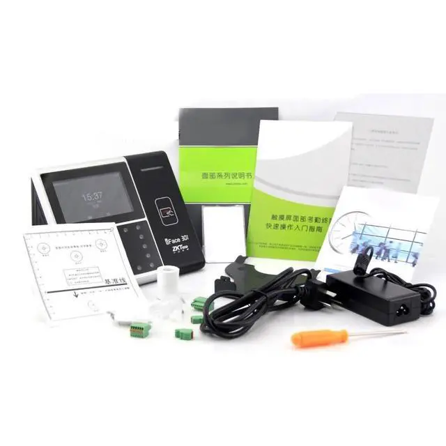 Alt view image 6 of 7 - ZKteco iface301 TCP/IP Face Recognition Time Attendance Access Control System