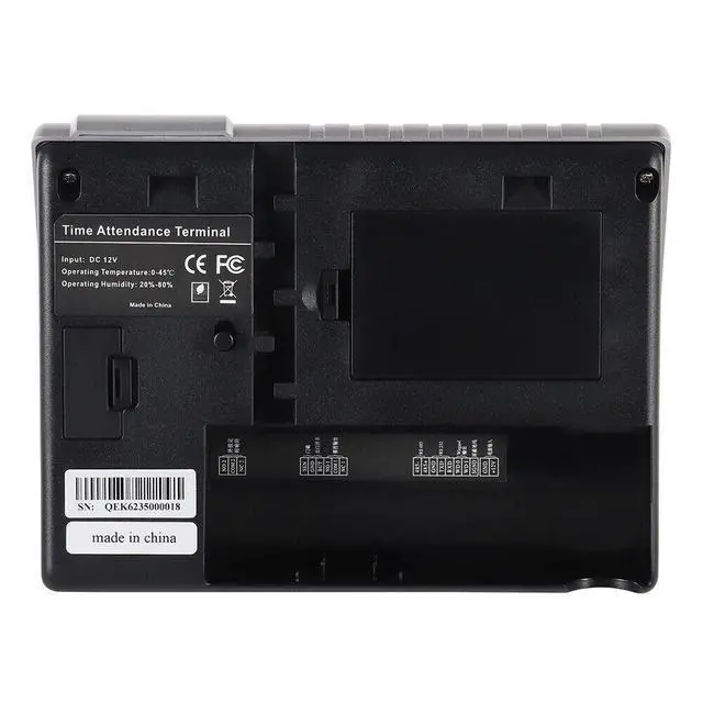 Alt view image 7 of 7 - ZKTeco iFace502 Time Attendance Fingerprint Face Recognition Access Control