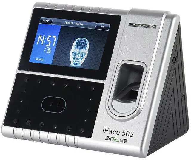 Main image of ZKTeco iface502 ID/IC/AMDS/WiFi Fingerprint Facial Recognition Time Attendance-