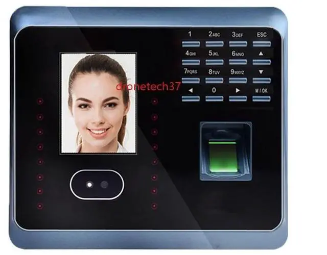 Alt view image 5 of 7 - ZKTeco UF100Plus-S WIFI TCP/IP Biometric Fingerprint Facial Access Time Clock