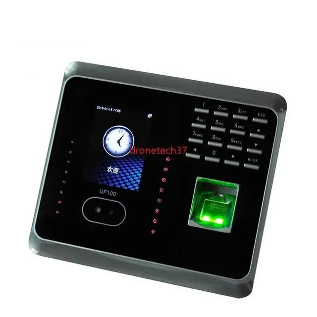 Alt view image 7 of 7 - ZKTeco UF100Plus-S Wifi Biometric Face And Fingerprint Time Attendance Clock