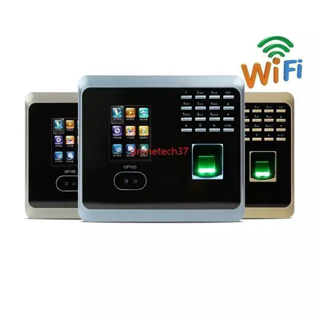 Alt view image 3 of 3 - ZKTeco UF100Plus-S WiFi ID/IC/ADMS Fingerprint Face Recognition Time Attendance UF100Plus-S Standard-WIFI Grey