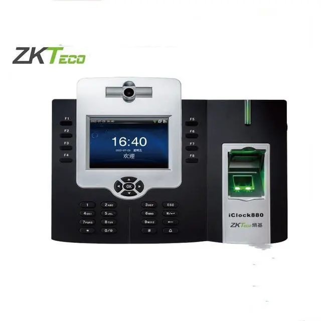 Main image of ZKTeco iClock880 TCP/IP Door Access Fingerprint Attendance Machine Time Clock