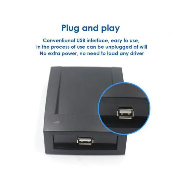 Alt view image 4 of 7 - ZKTeco CR10 USB Proximity Card Reader For Door Access Control & Time Attendance