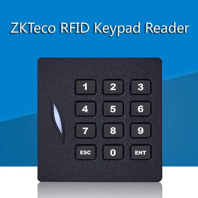 Alt view image 3 of 6 - KR102E/KR102M Access Control ID/IC Card Reader Swipe Password Keyboard Reader KR102M IC 13.56mhz