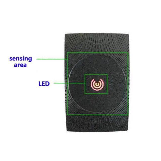 Alt view image 5 of 6 - ZKTeco KR600E KR600M Door Access Control System RFID Card Reader IP65 Waterproof
