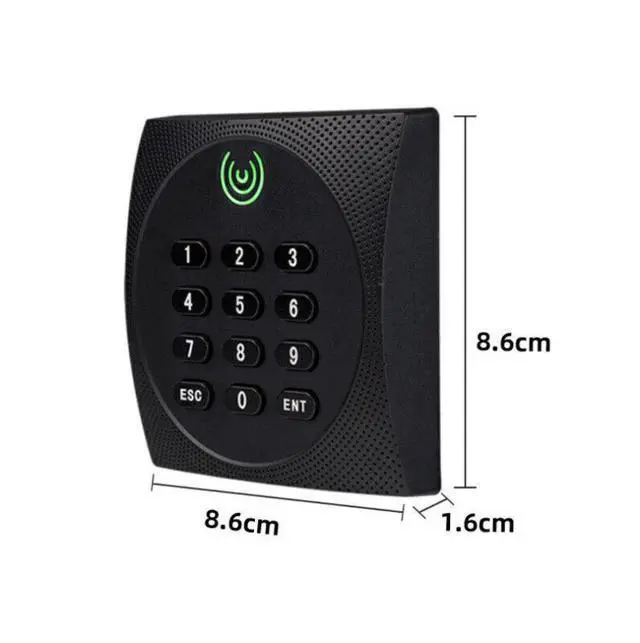 Alt view image 5 of 5 - ZKteco KR601 KR602 IC ID RFID Card Access Control Reader Outdoor Use KR602M+IC