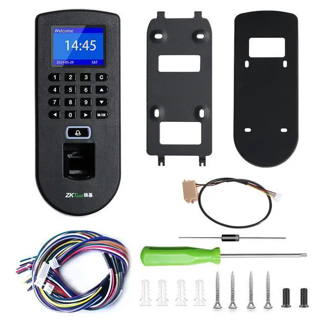 Alt view image 2 of 7 - Zkteco F19 TCP/IP Fingerprint Time Attendance And Access System ID/IC Module