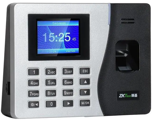 Alt view image 2 of 7 - ZKTeco K14 TCP/IP USB ID Time Clock Fingerprint Attendance Access Control System