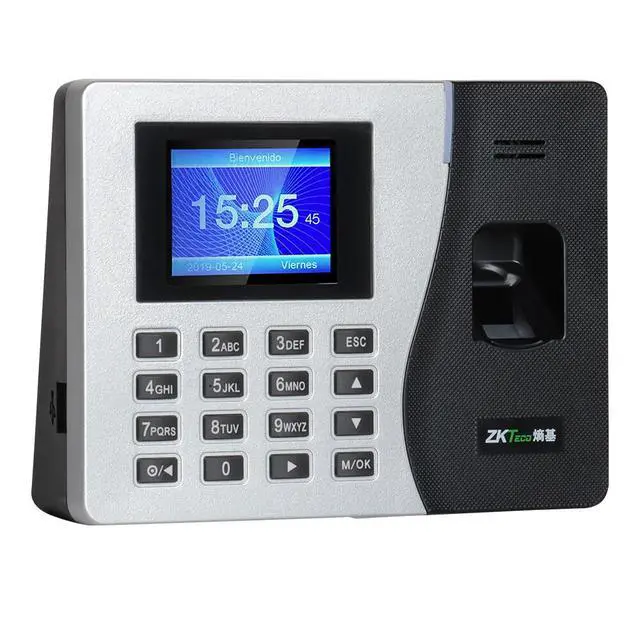 Alt view image 2 of 7 - Zkteco K14 SSR TCP/IP Fingerprint Time Attendance Terminal Access Control ID New