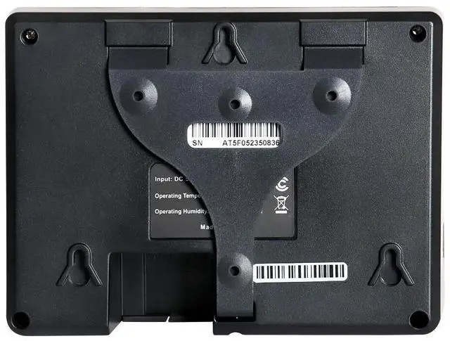 Alt view image 4 of 7 - ZKTeco K14 Biometric Fingerprint and RFID Time Clock Attendance-