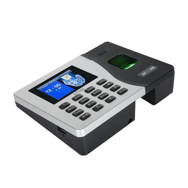 Alt view image 6 of 6 - ZKTeco ST300 Fingerprint Password Time Clock for Employee Attendance System-