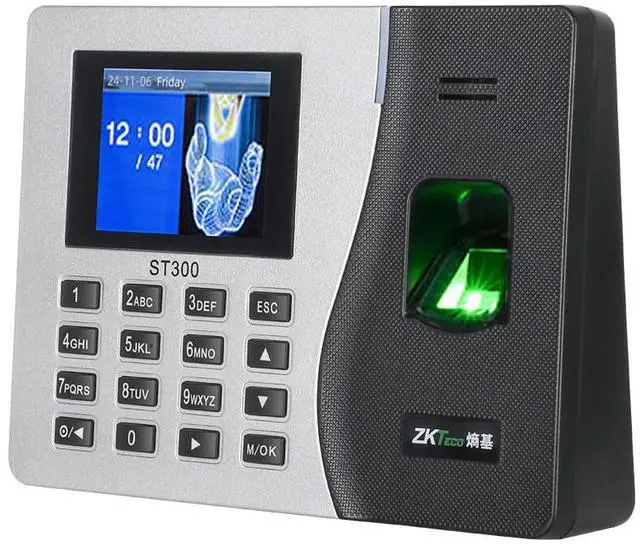 Main image of ZKTeco ST300 Biometric Fingerprint Time Clock Attendance Access Control System