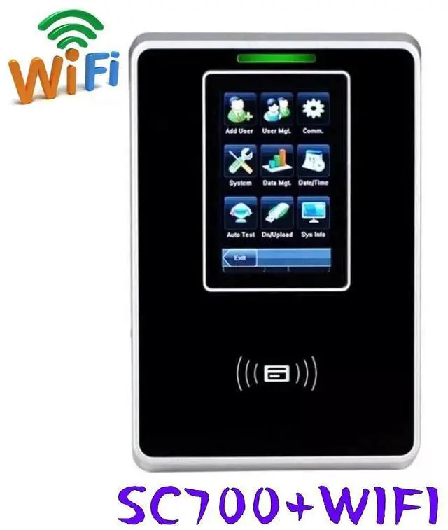 Main image of ZKTeco SC700 TCP/IP RFID Card Reader Writer Door Access Control System Machine SC700+WiFi