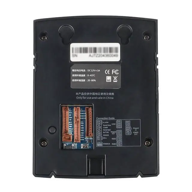Alt view image 4 of 7 - ZKTeco SC203 TCP/IP Time Clock Attendance ID/IC Card Door Lock Control Systems