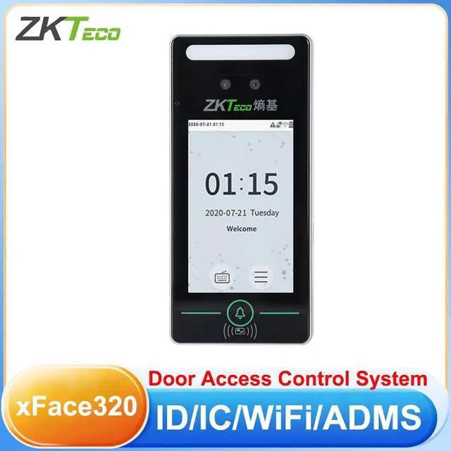 Main image of ZKTeco Xface320 Color Time Attendance , Facial Biometric Access Employer Clock