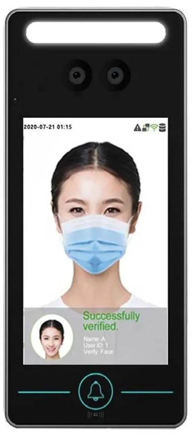 Main image of ZKTeco Xface320 TCP/IP Palm Facial Recognition Time Attendance Control System