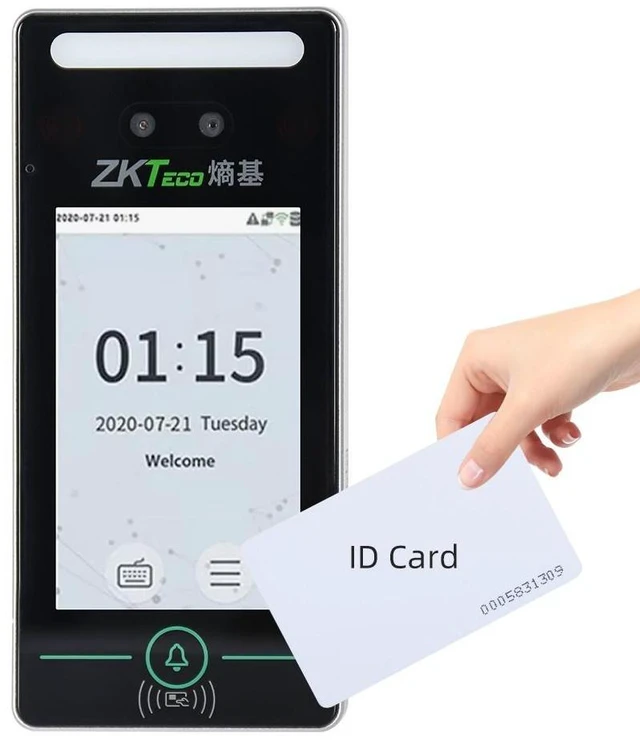 Main image of ZKTeco Xface320 TCP/IP Palm Facial Recognition Time Attendance Control System xFace320+ID