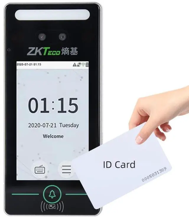 Main image of ZKTeco XFace320 Face Facial Recognition Time Attendance Access Control Terminal- xFace320+ID