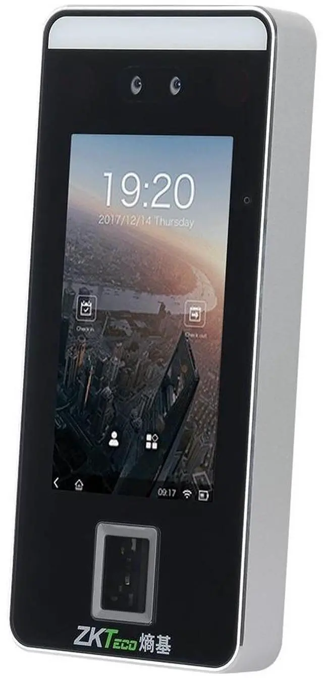 Alt view image 2 of 6 - ZKTeco XFace600 Face, Finger Scan, RFID Card Employees Small Business xFace600+ADMS