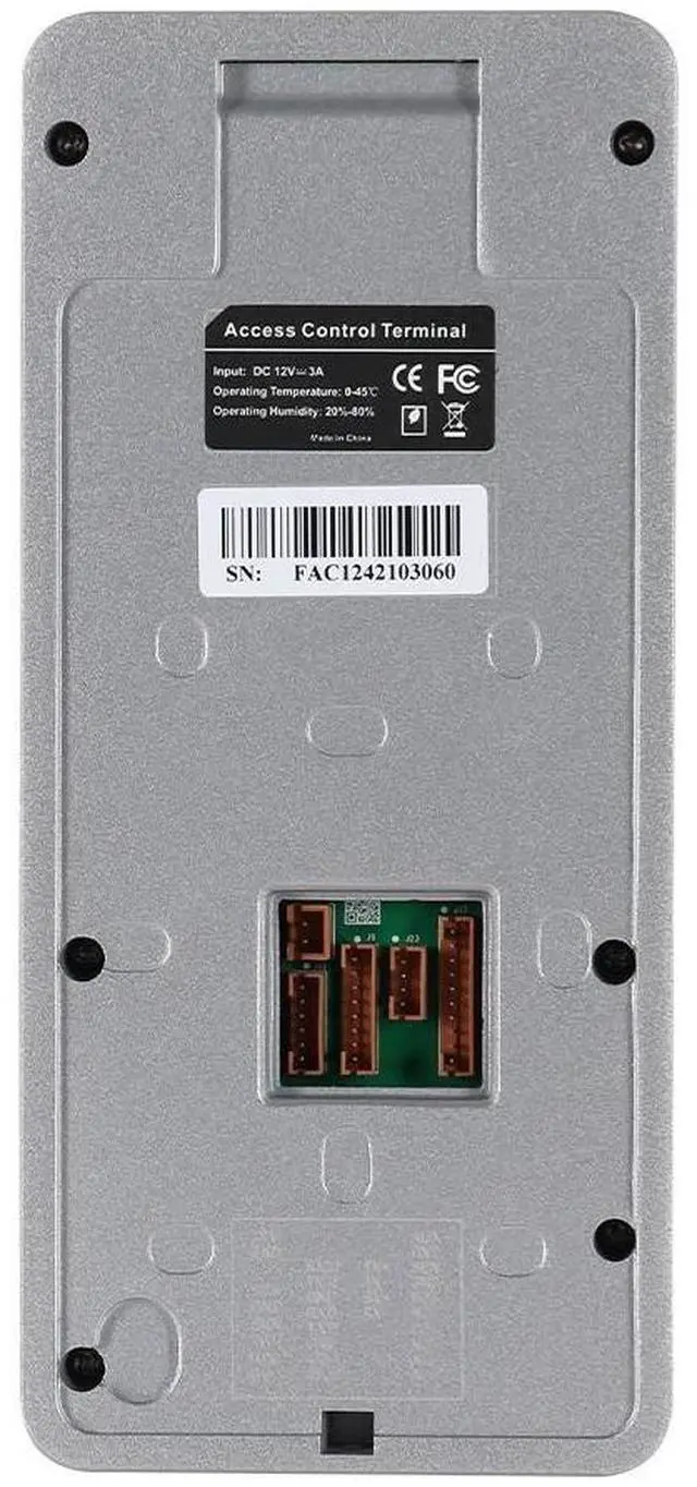 Alt view image 3 of 6 - ZKTeco XFace600 Face, Finger Scan, RFID Card Employees Small Business xFace600+ADMS
