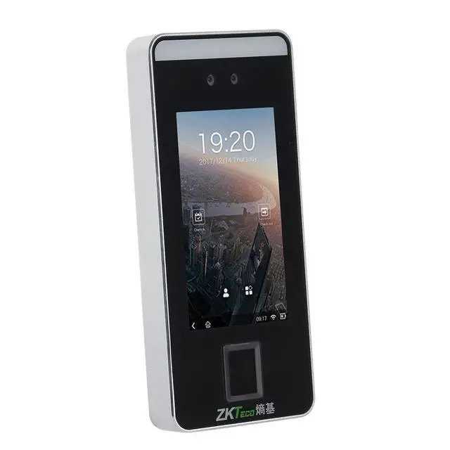 Alt view image 2 of 7 - ZKTeco XFace600 Facial Recognition Fingerprint Time Attendance Access Control xFace600+ADMS