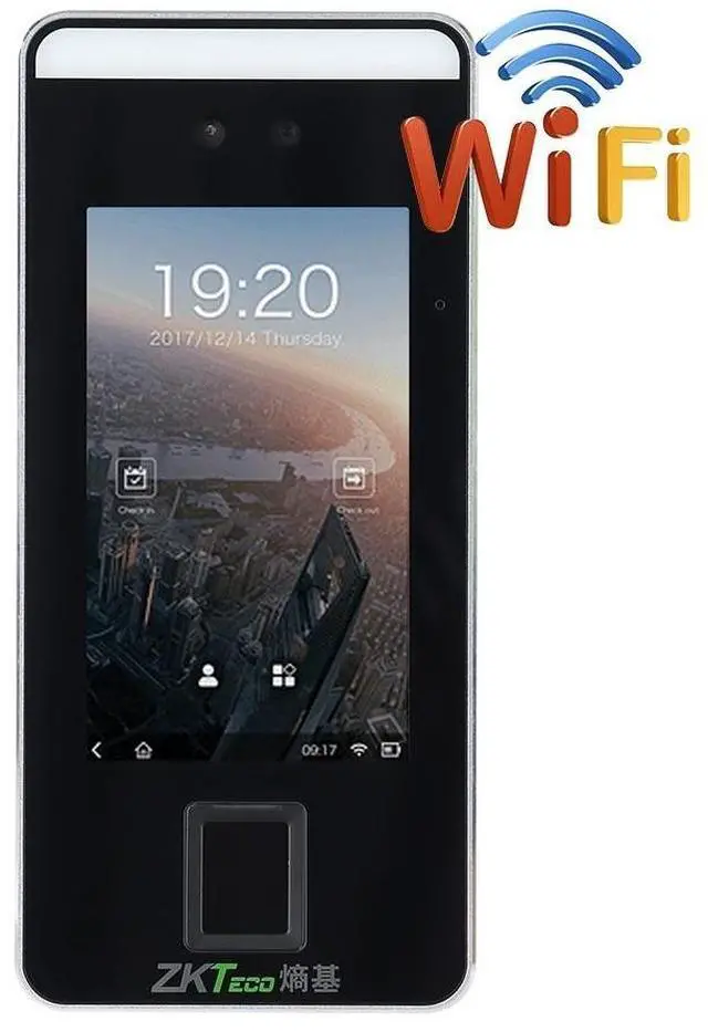 Main image of ZKTeco XFace600 Facial Recognition Fingerprint Time Attendance Access Control xFace600+WIFI