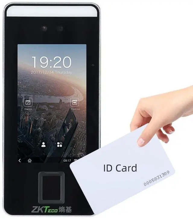 Main image of ZKTeco XFace600 Face, Finger Scan, RFID Card Employees Small Business xFace600+ID