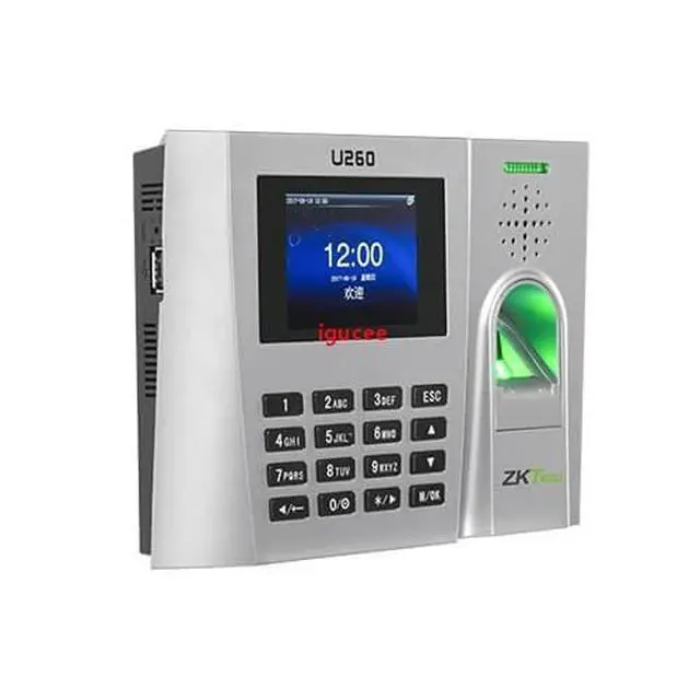 Alt view image 3 of 7 - Zkteco U260 TCP/IP Employee Attendance Terminal Fingerprint Time System