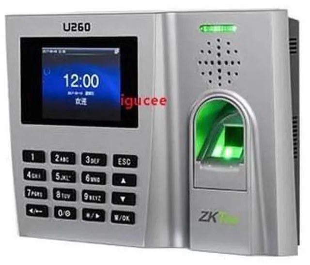 Main image of ZKTeco U260 TCP/IP Fingerprint Time Attendance System Employee Attendance Terminal