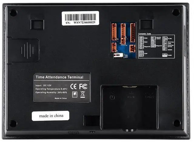 Alt view image 4 of 7 - ZKTeco iClock660 Biometric Fingerprint Employee Time Attendance Machine Control iClock660+WIFI