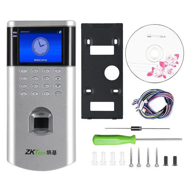 Alt view image 7 of 7 - ZKTeco OF260 Biometric Fingerprint Time Clock Attendance Machine for Employee-