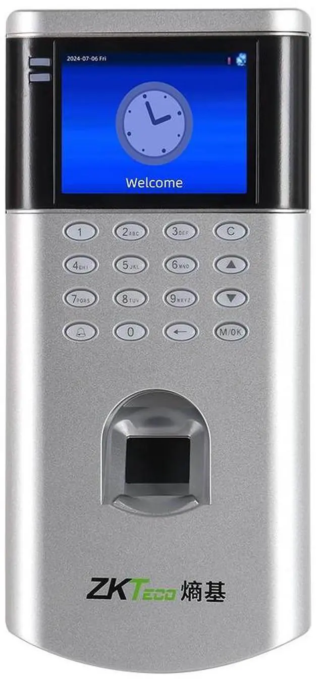 Main image of ZKTeco OF260 Biometric Fingerprint Time Clock Attendance Machine for Employee-