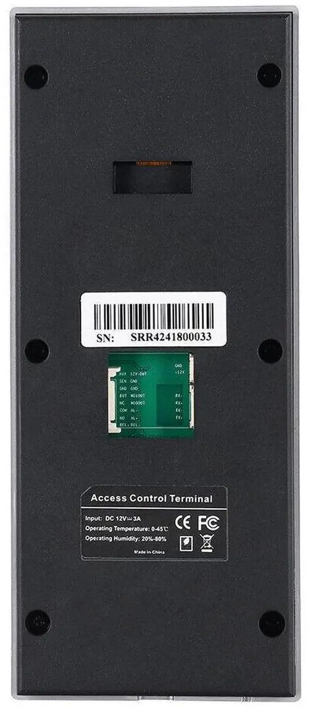 Alt view image 2 of 6 - ZKteco nFace128 Fingerprint Facial Recognition TCP/IP Time Attendance System