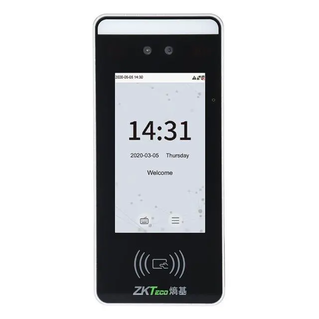 Alt view image 2 of 7 - ZKteco Xface60 5" TFT Screen Facial Recognition Time Attendance Access Control xFace60+WIFI