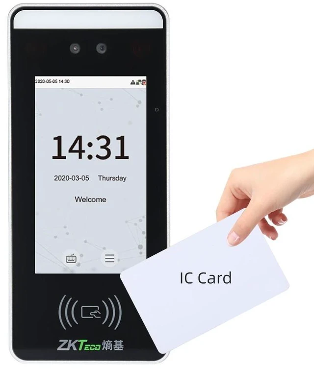 Main image of ZKTeco xFace60 Facial Recognition RFID Card Door Access Control Time Attendance xFace60+IC