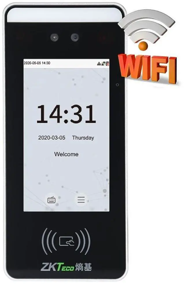 Main image of ZKteco Xface60 5" TFT Screen Facial Recognition Time Attendance Access Control xFace60+WIFI