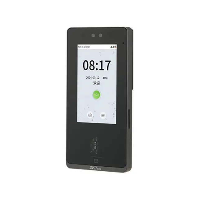 Alt view image 2 of 5 - New ZKTeco zFace1300 TCP/IP Fingerprint Facial Recognition Time Attendance 4.3"