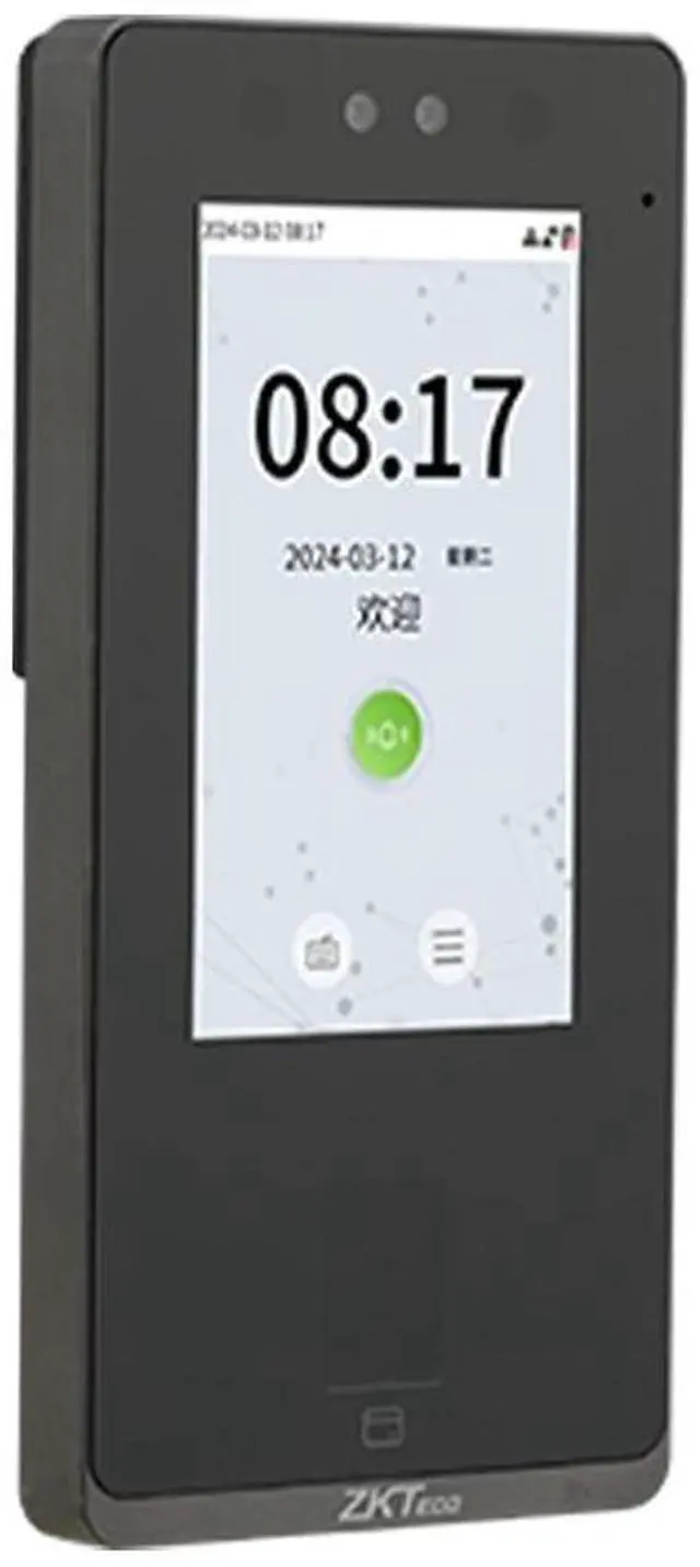 Alt view image 4 of 4 - ZKteco zFace1300 ID/IC/ WIFI/ADMS Facial Fingerprint Recognition Time Attendance