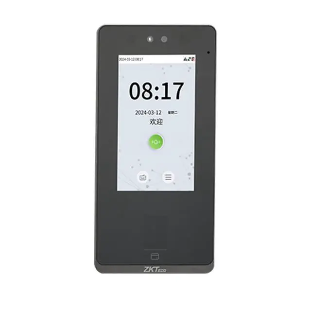 Alt view image 3 of 4 - ZKteco zFace1300 ID/WIFI/ADMS Fingerprint Face Recognition Time Attendance-