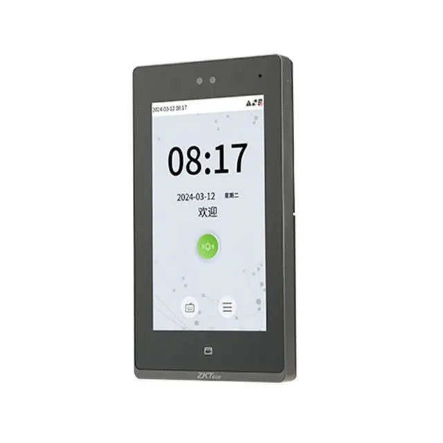 Alt view image 3 of 3 - ZKTeco zFace1701 Facial Time Clock Employee Access Control Terminal ID/WiFi/ADMS