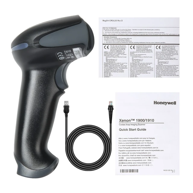 Alt view image 6 of 6 - Xenon 1900GHD-2USB High-Density Handheld 2D USB +Cable