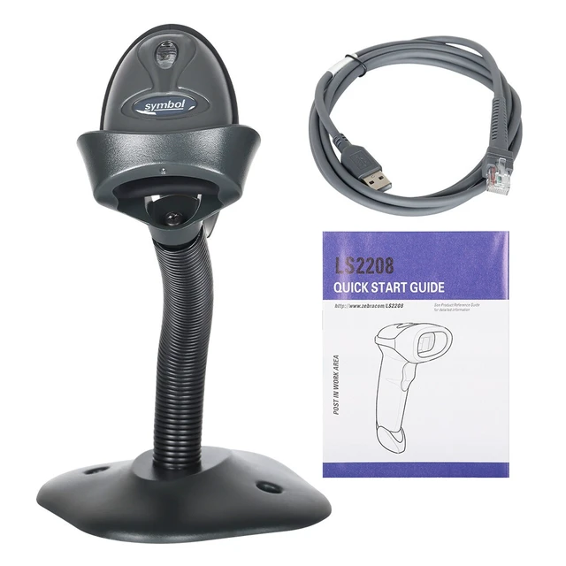 Alt view image 6 of 7 - LS2208-SR20007R-NA Standard Range Laser Handheld USB Kit