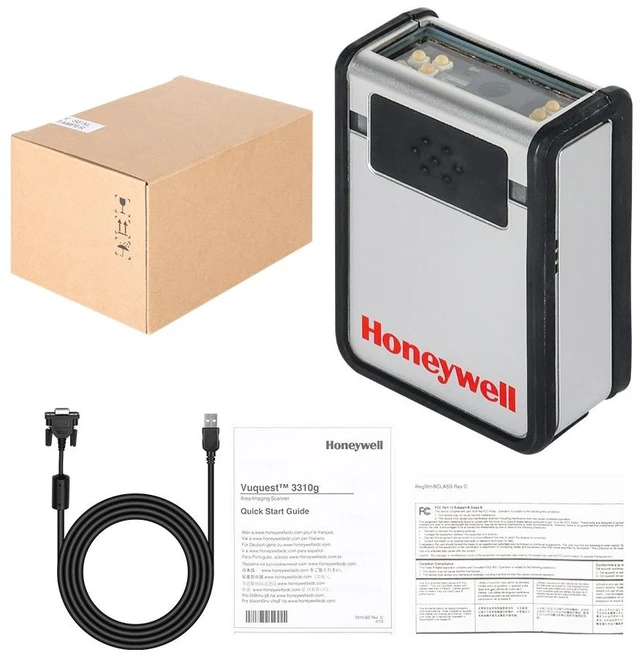 Alt view image 5 of 5 - Vuquest 3310G-4USB-0 Hands-Free 2D USB with Cable Kit