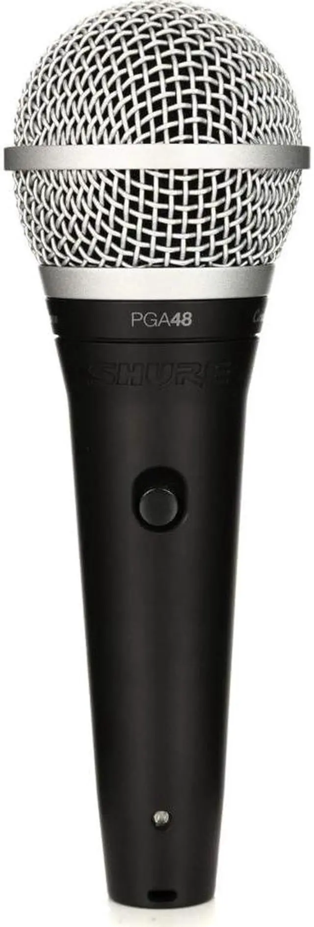 Alt view image 3 of 4 - VT Dynamic Microphone - Handheld Mic for Vocals with Cardioid Pick-up Pattern, Discrete On/Off Switch, 3-pin XLR Connector, 15' XLR-to-QTR Cable, Stand Adapter and Zipper Pouch