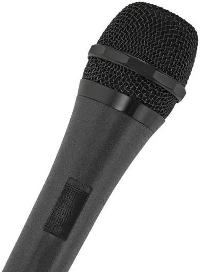 Main image of VT Dynamic Microphone - Handheld Mic for Vocals with Cardioid Pick-up Pattern, Discrete On/Off Switch, 3-pin XLR Connector, 15' XLR-to-QTR Cable, Stand Adapter and Zipper Pouch
