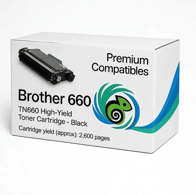 Main image of Toner Premium Compatible High Volume Brother TN660 Comp Toner 2.6K VL