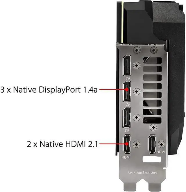 Alt view image 7 of 7 - ASUS ROG Strix GeForce RTX 3080 Ti OC Edition Gaming Graphics Card (PCIe 4.0, 12GB GDDR6X, HDMI 2.1, DisplayPort 1.4a, Axial-tech Fan Design, 2.9-slot), ROG-STRIX-RTX3080TI-O12G-GAMING
