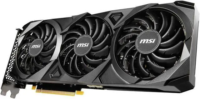 Alt view image 2 of 7 - MSI GeForce RTX 3060 VENTUS 3X 12G OC (LHR) Video Card,12GB 192-bit GDDR6 PCI Express 4.0 x16,1807MHz Core Frequency,1×HDMI interface, 3×DisplayPort interface